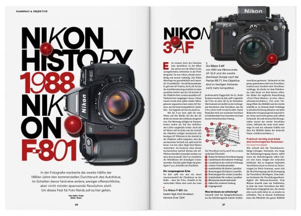 Aufmacher Artikel Nikon F-801 PhotoKlassik 2024-III
