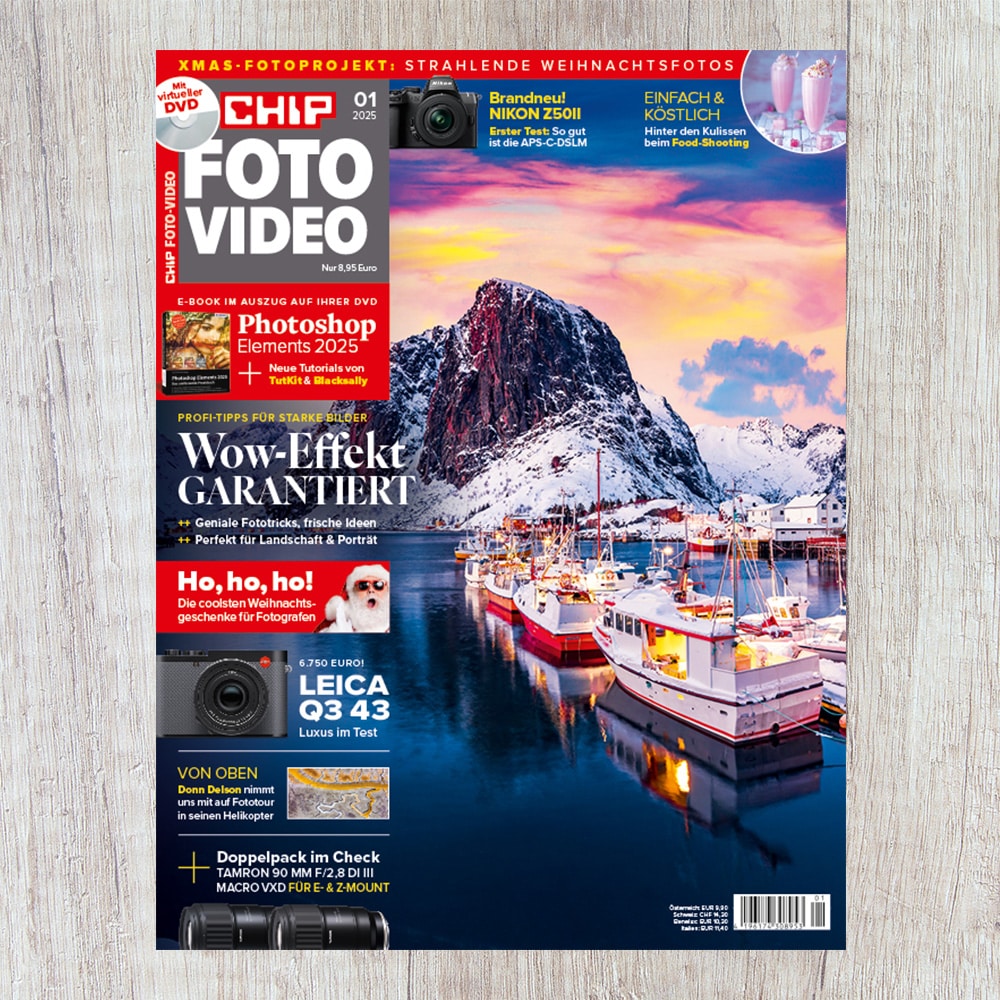 Cover CHIP FOTO VIDEO 01/2025