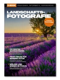 Cover E-Book Landschaftsfotografie 2025