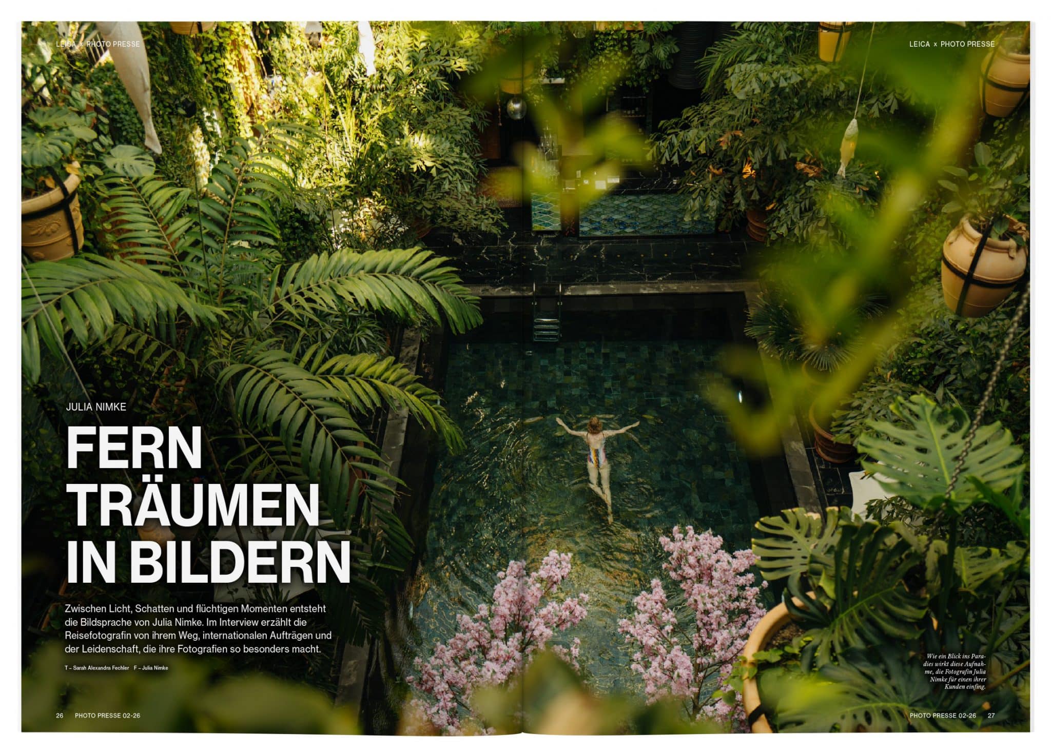 Doppelseite PHOTO PRESSE 02/2026