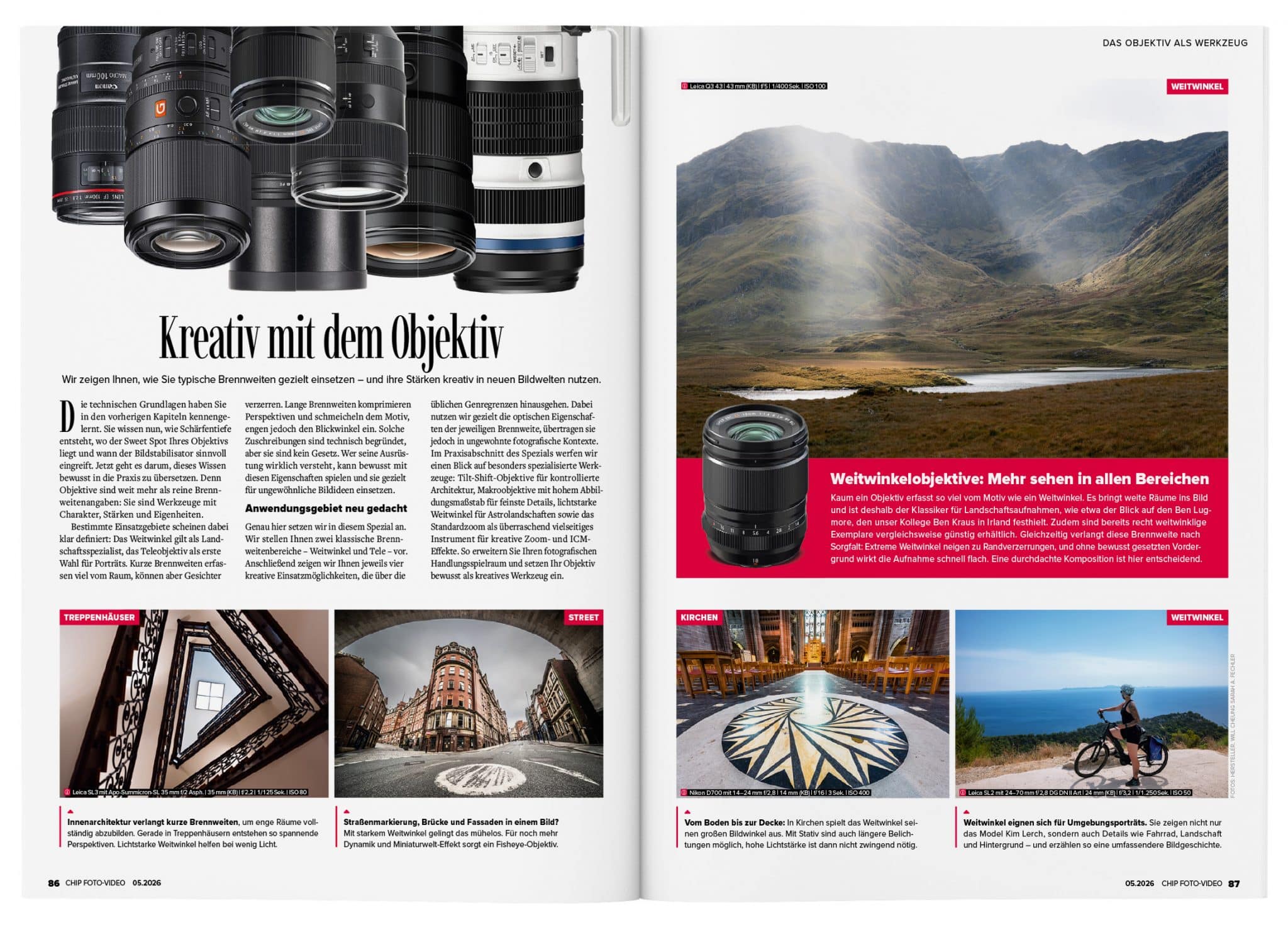 Doppelseite CHIP FOTO-VIDEO 05/2026;
