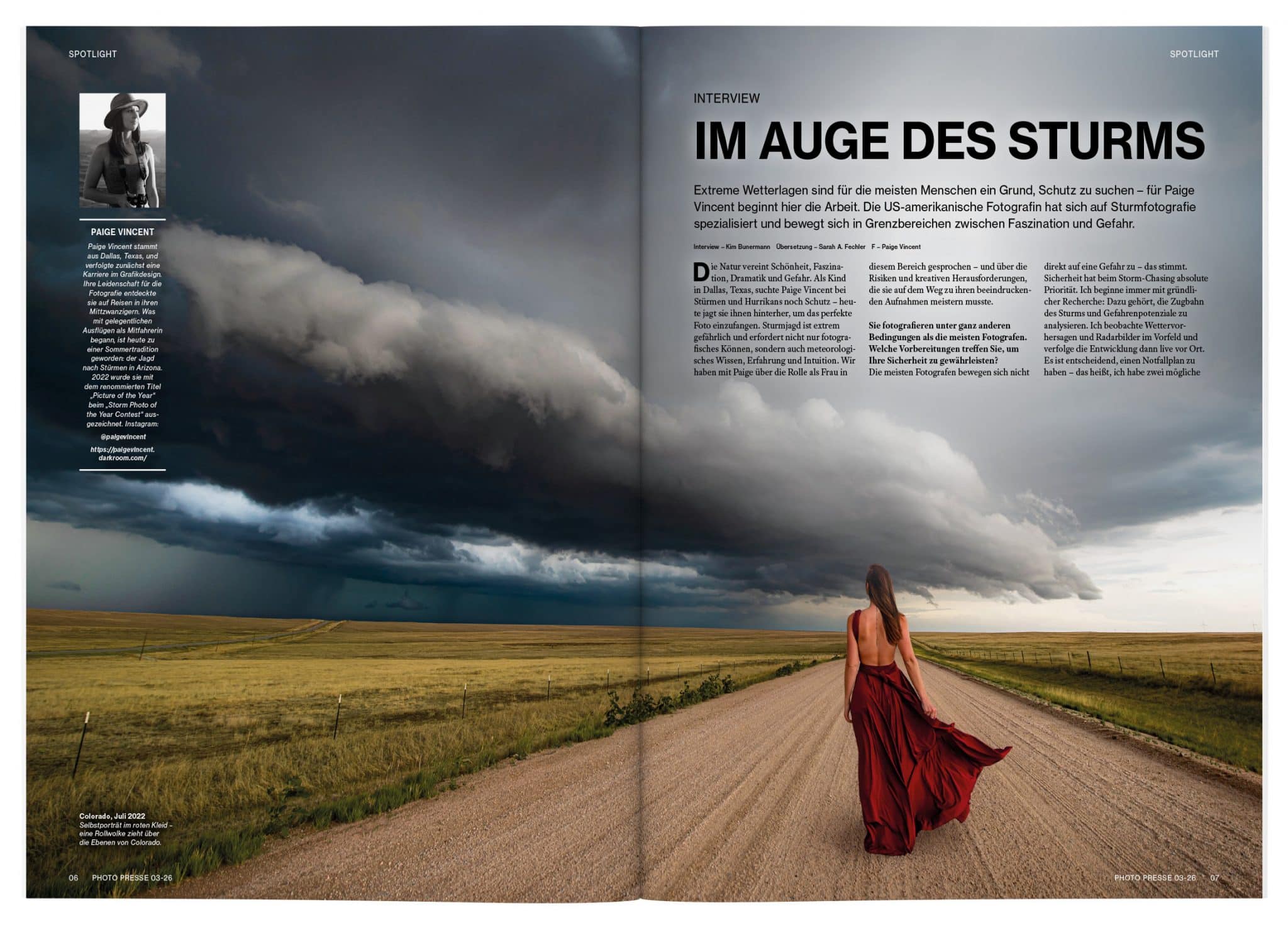 Doppelseite PHOTO PRESSE 03/2026