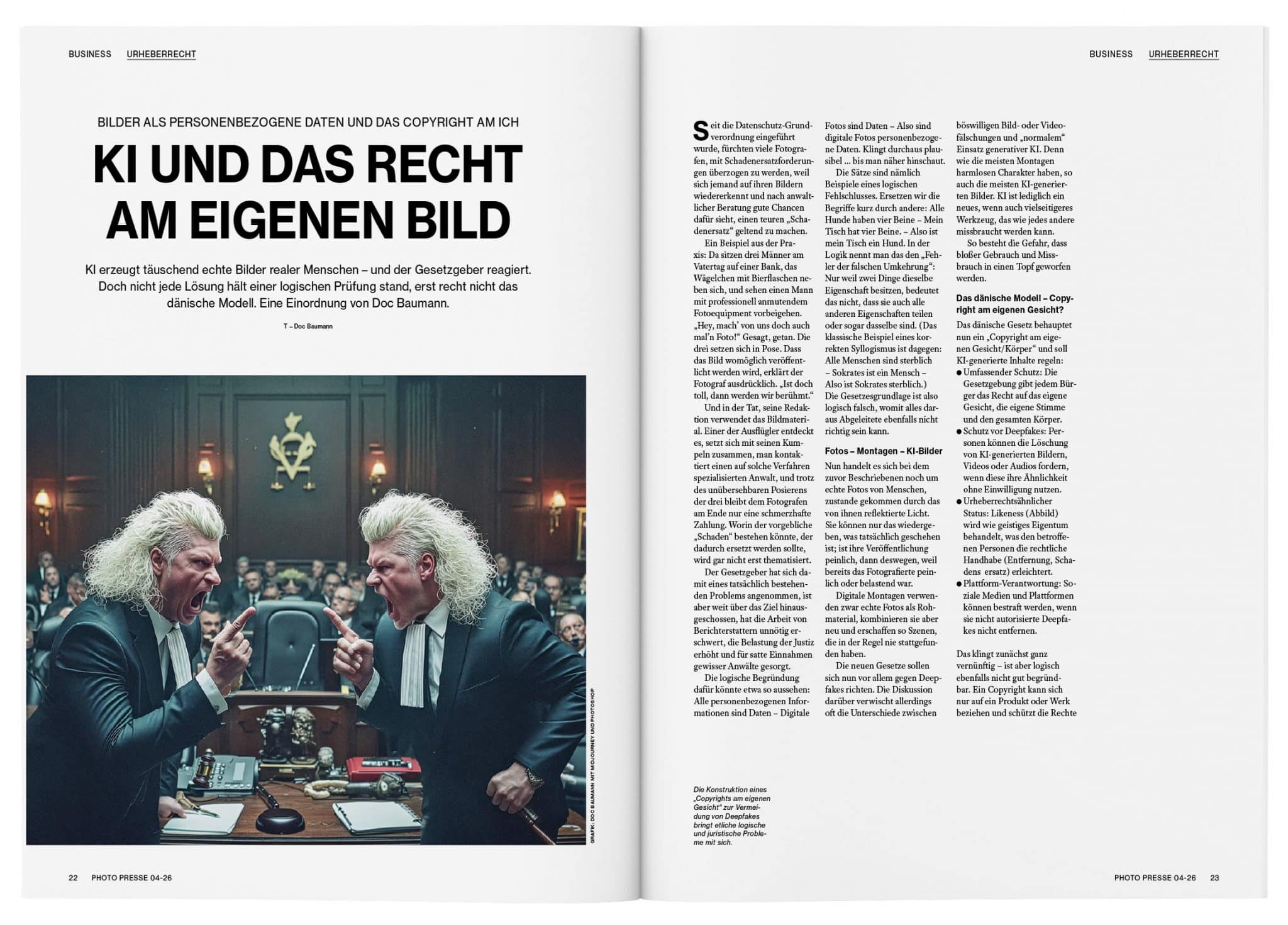 Doppelseite PHOTO PRESSE 04/2026